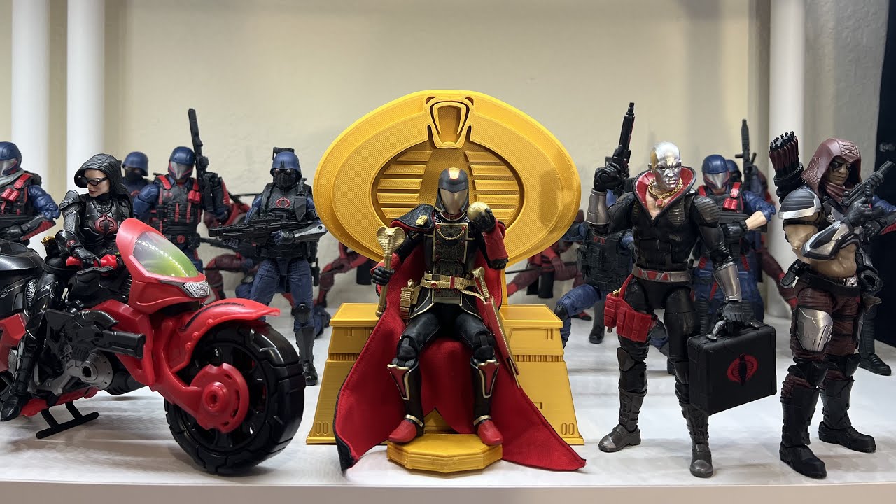 GI JOE: CLASSIFIED SERIES COLLECTION DISPLAY UPDATE 2022 WALKTHROUGH
