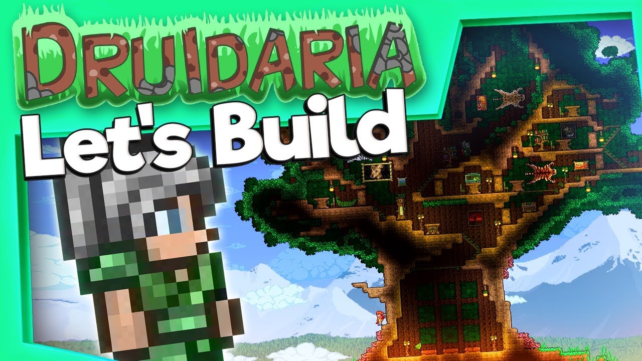 Terraria Let's Build a Treehouse!