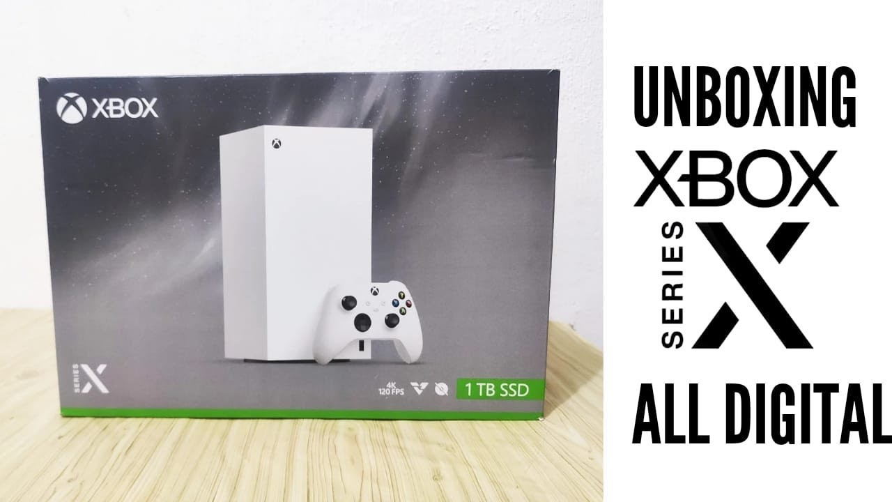 XBOX SERIES X ALL DIGITAL EDITION - NACIONAL#xbox #unboxing #gaming