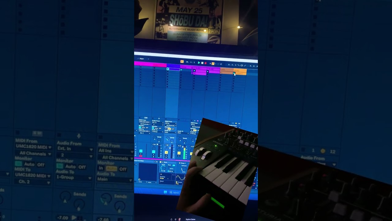 Drexciya Hydro Cubes 3am Roland D110 Jam