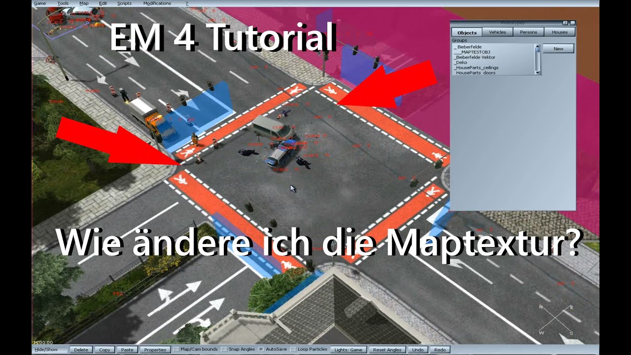 Wie &auml;ndere ich die Maptextur | EM4 Modding Tutorial | Maptextur &auml;ndern | Em4 Tutorial 07