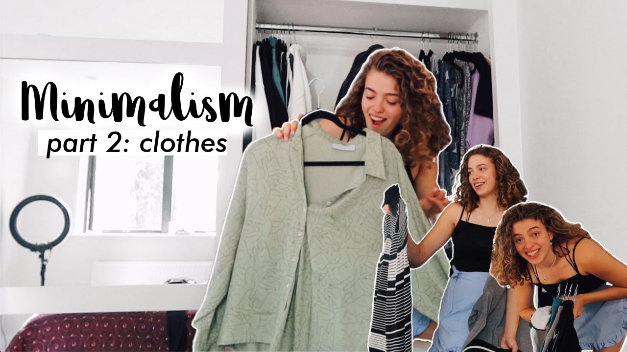 My Second Step to Minimalism: ruthlessly attacking my closet (again) || full closet tour
