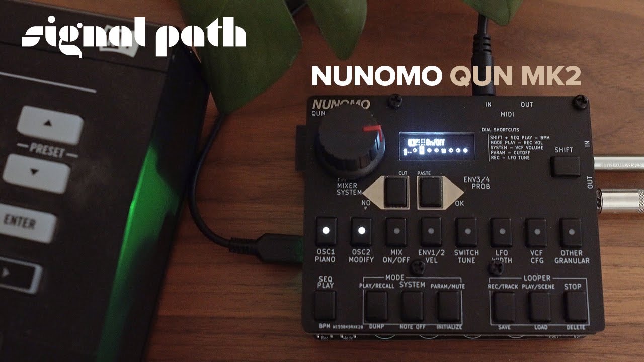 The Qun mk2 by Nunomo - Building Sounds & Sequences