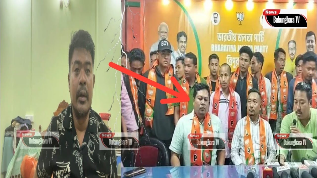  Legendary Kokborok Singer Goutam D/b BJP bana romkha tamo Sakha Gabordi Sub Zonal Chairman Apon D/b