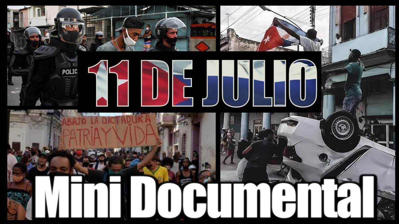 Pelicula Patria y Vida. 11 de Julio - Mini Documental (Manifestaciones en Cuba)