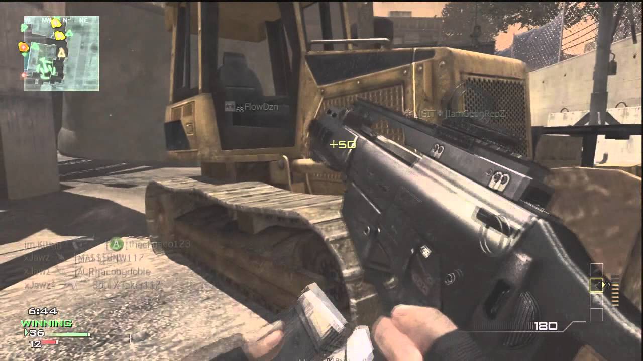 MW3: 40 Kills in Kill Confimed on Hardhat + Learning Spawns