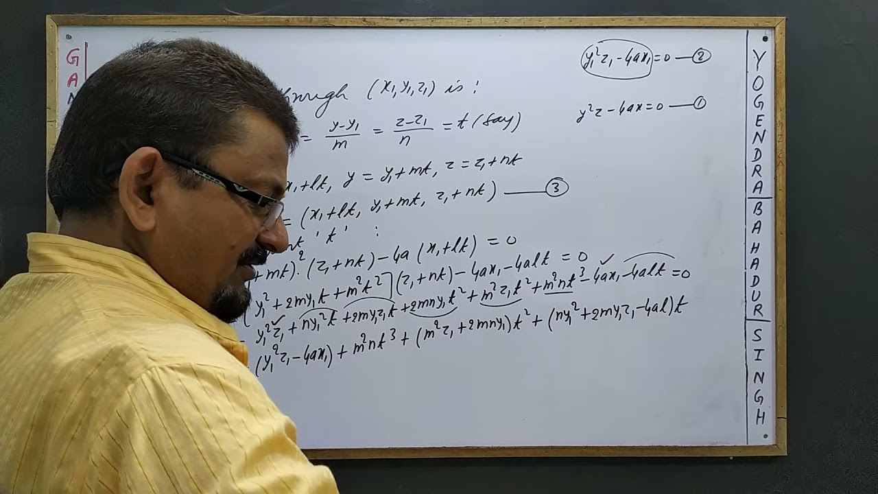 Curves in Space(D.G.): 8[Inflexional Tangent] by Yogendra Bahadur Singh