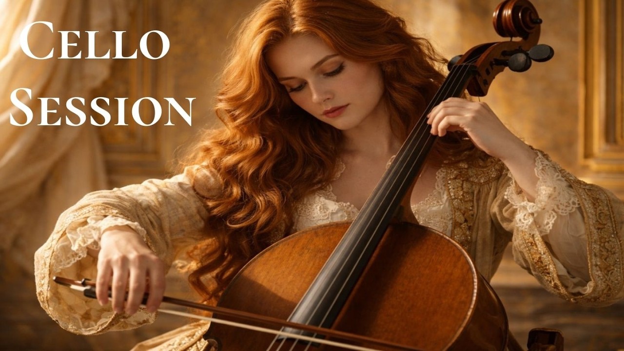 Rainy Night Cello | Classical Music to Fall Asleep Peacefully | 1.5 Hours