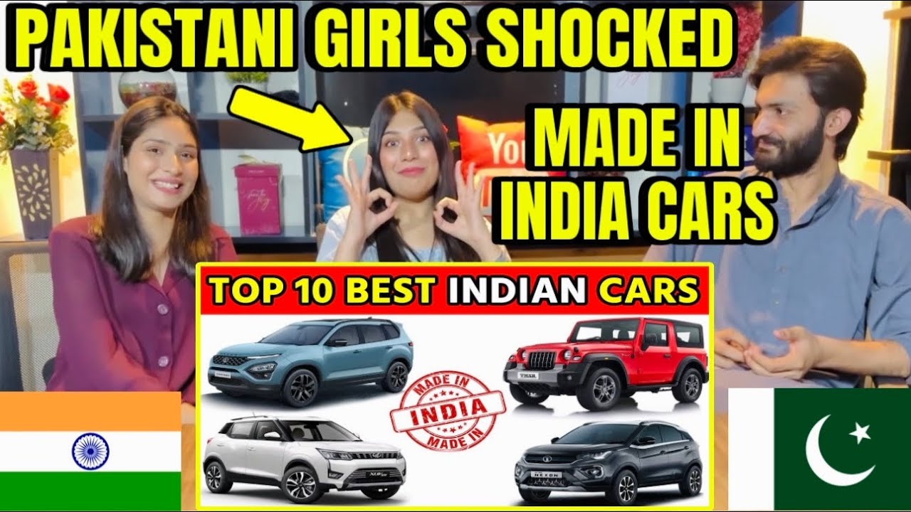 Pakistani Girls Reaction on Top 10 Best INDIAN CARS | Make in INDIA 🇮🇳 CARS | INDIAN CARS PRICES