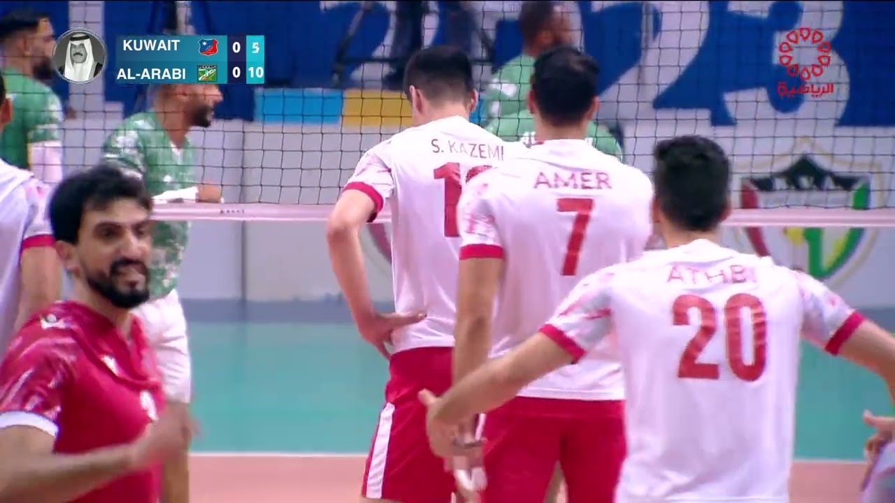 مباراة الكويت × العربي - الدوري العام للكرة الطائرة - الخميس 11/1/2024