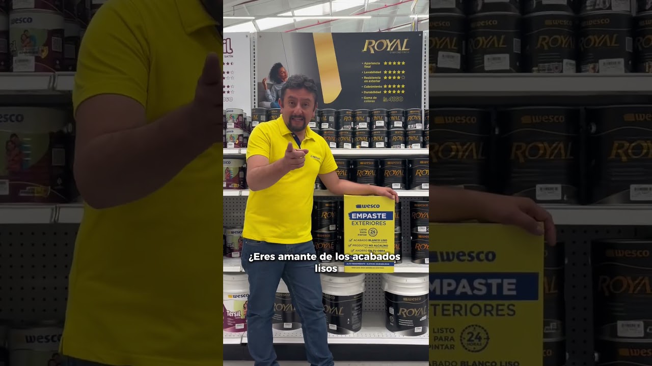 ¿Paredes con grietas e imperfecciones? 👉 La solución es Empaste Wesco