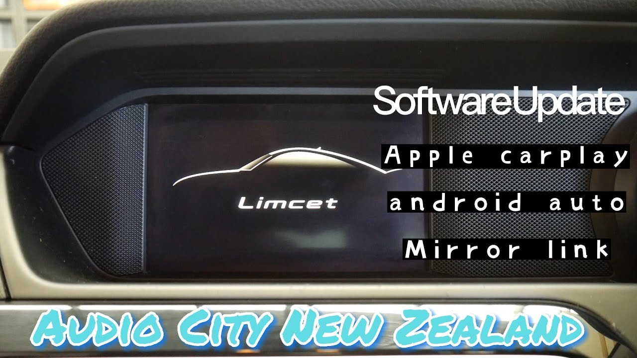 Limcet Apple CarPlay & Android Auto update procedure