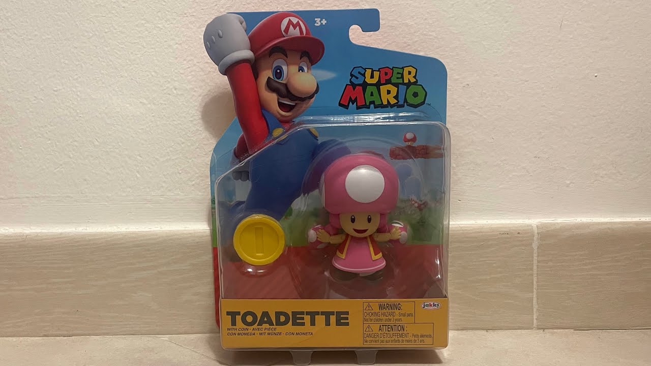Toadette 4” Inch Figure Unboxing! | Jakksanuary