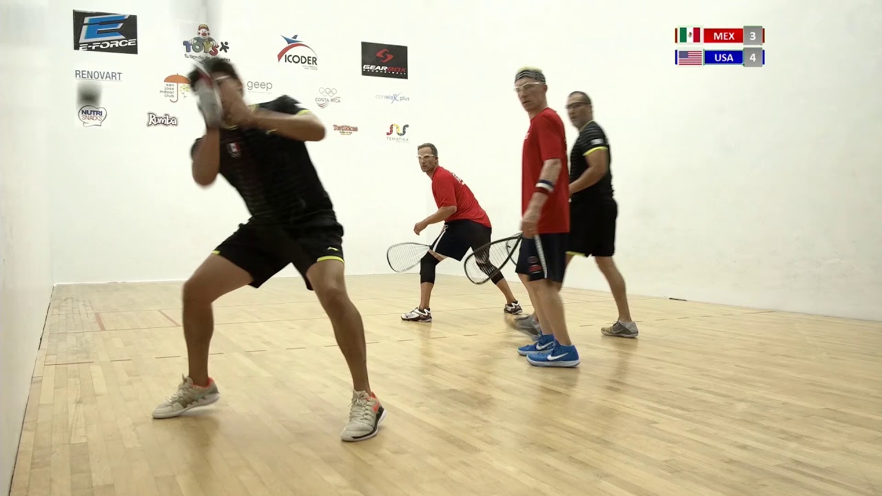 2018 Racquetball World Championships - Men's Doubles Final - MEX vs USA
