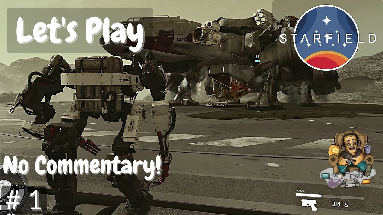 Let's Play Starfield, No Commentary, Episode 1