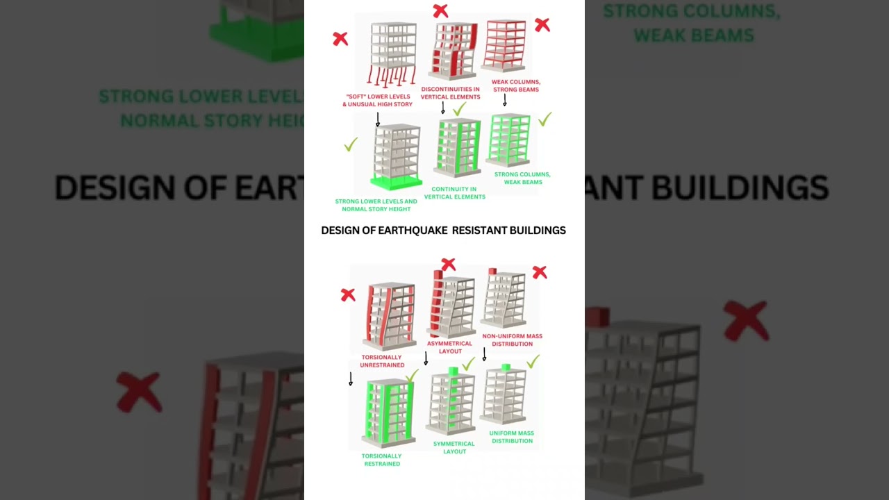 Design Of Earthquake Resistant Building 🏡🏘️&hearts;️