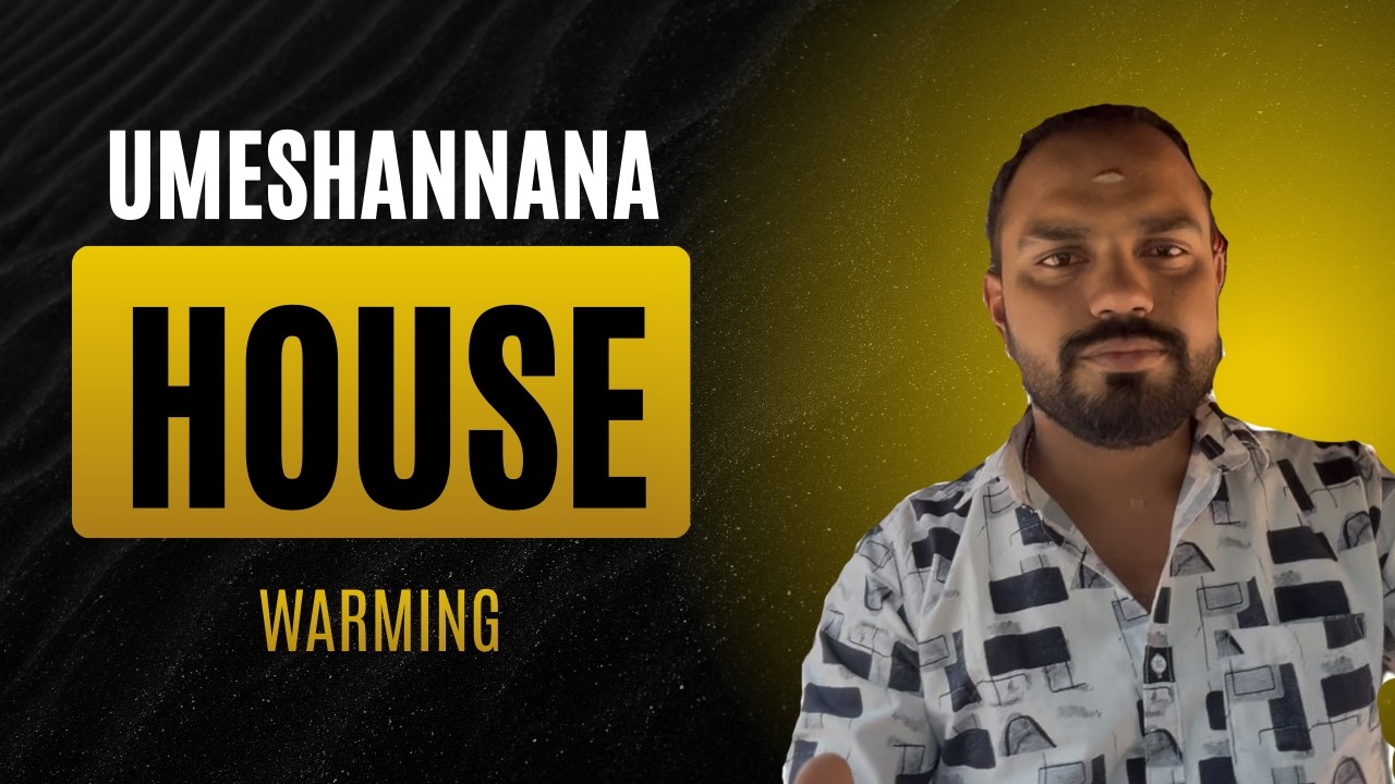 Umeshanna Na House warming🏘️
