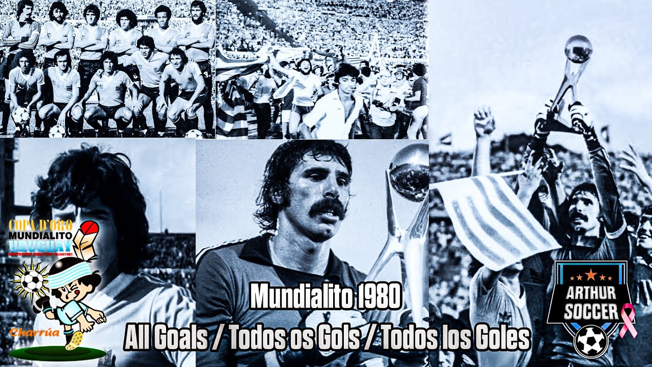 Todos os Gols do Mundialito de 1980