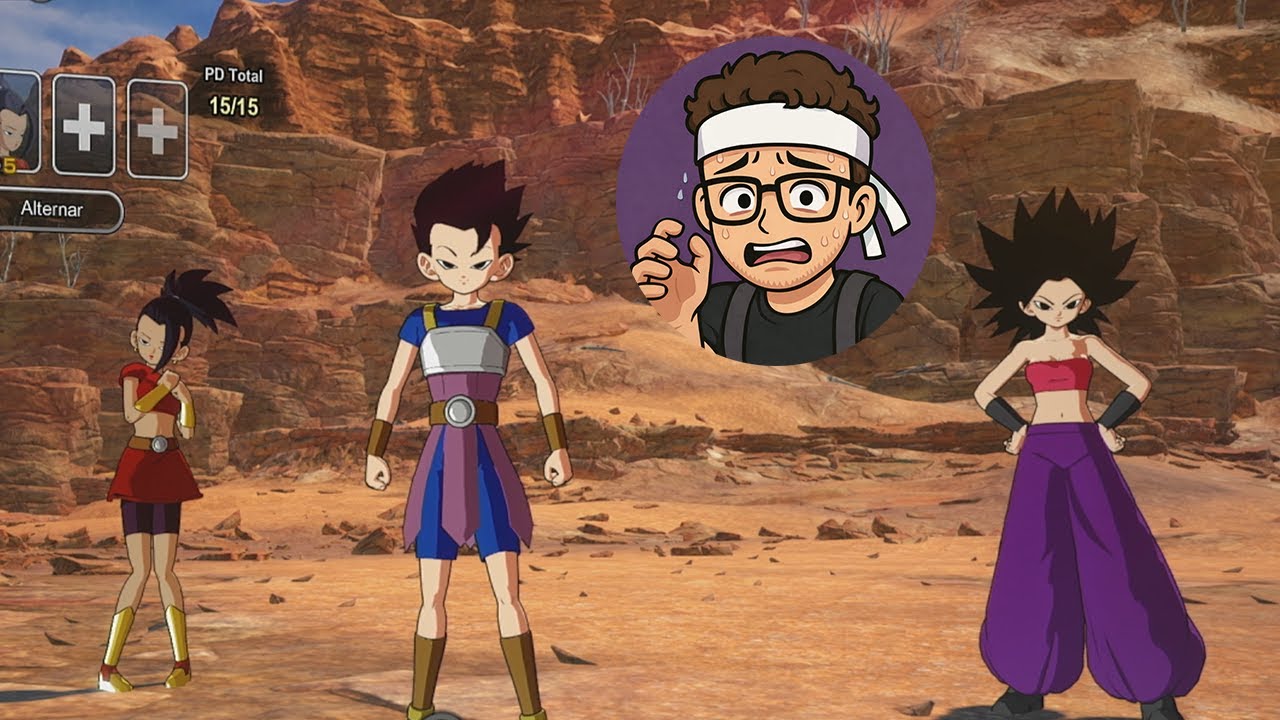 Sayajins do Universo 6 Botando MEDO no Dragon Ball Sparking Zero online