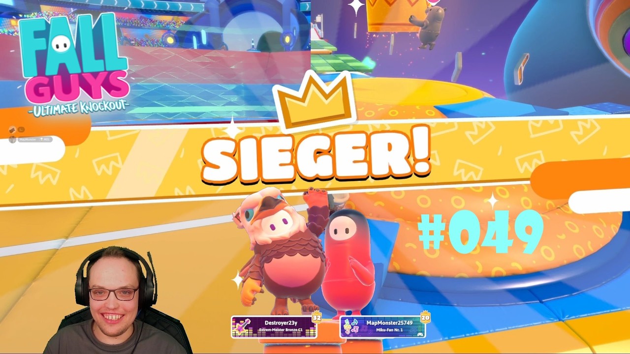 Wir holen 2 Siege in Folge:Let's Play Fall Guys #049 #gaming #fallguys