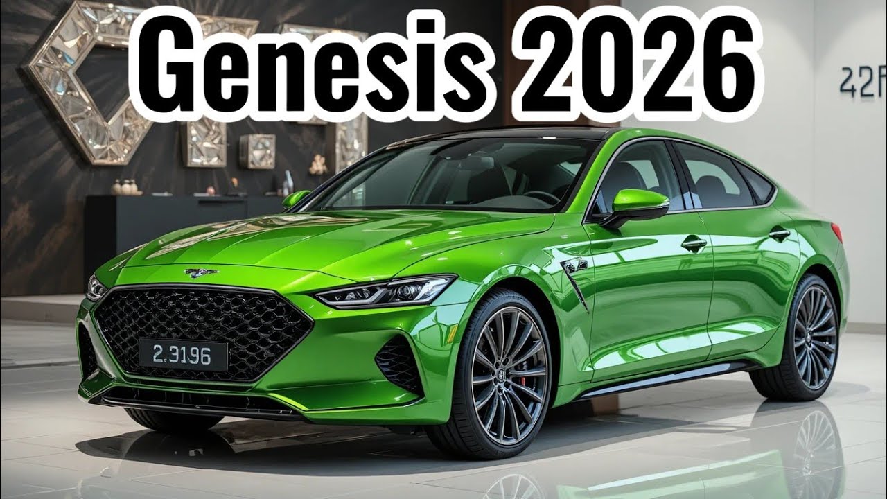 Genesis 2026 Revealed – The Luxury Car That’s Shocking BMW & Mercedes! 🚗🔥