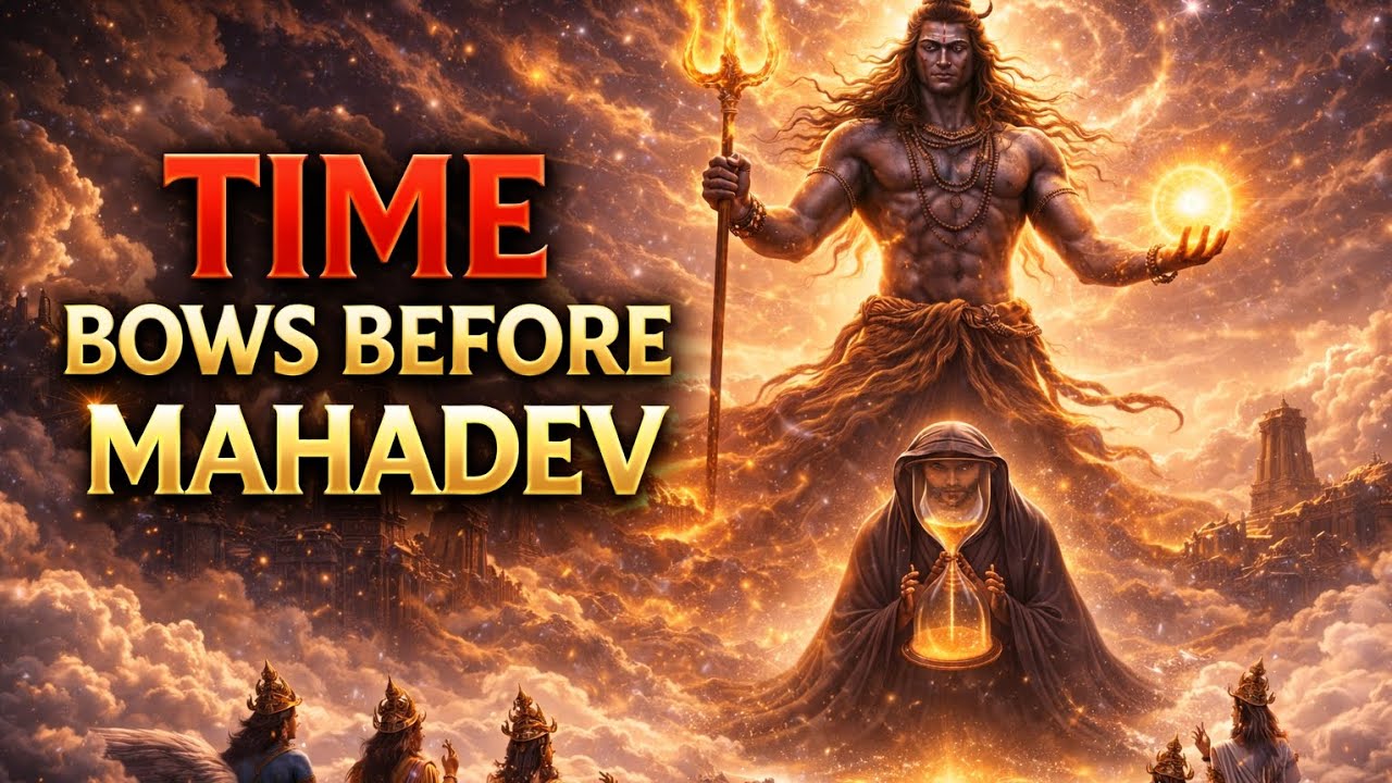 Mahadev Beyond Time | When Time Bows Before Lord Shiva 🔱 #mahadev #mahakal @sanatanyyy 
