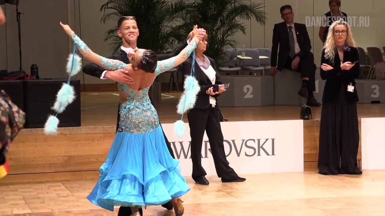 Yaroslav Kiselev - Sofia Philipchuk RUS | Slow Foxtrot | WDSF Junior II Standard | GOC 2018