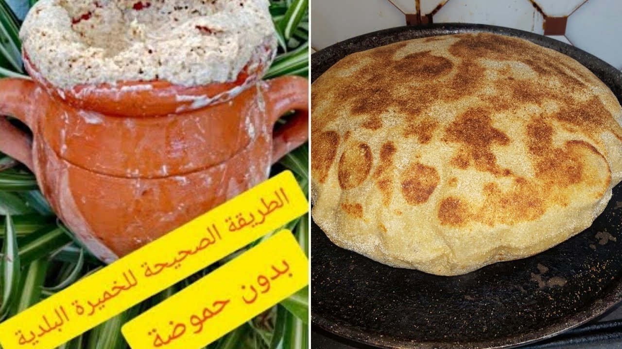 الخميرة البلدية ناجحة من اول تجربة بطريقة سهلة ومبسطة مع خبز رطب ولذيذ بدون كترة الحموضة