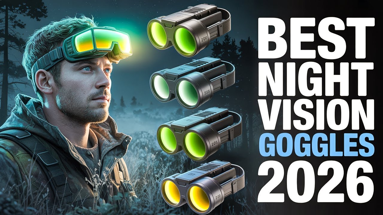 Top 5 Best Night Vision Goggles 2026!🔥🔥
