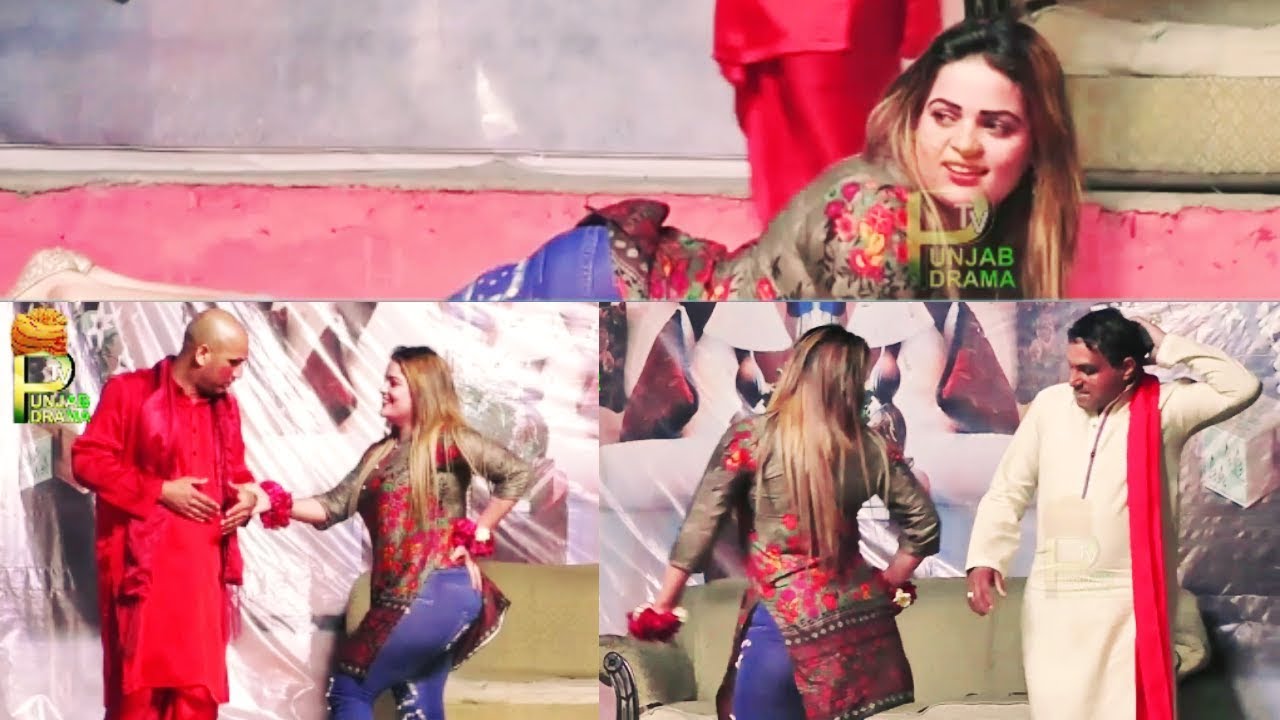 Sobia Khan and Shabir Gangoa with Shoka New Stage Drama 2019 - Full Comedy Clip 2019