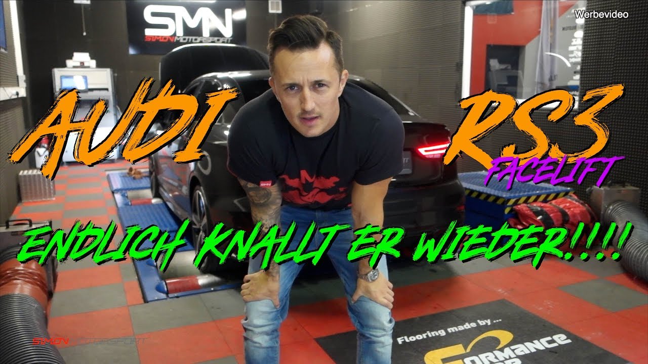 Audi RS3 Facelift! Endlich knallt er wieder!!!! | SimonMotorSport | #716