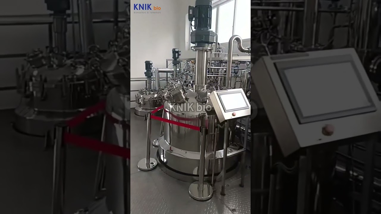 Pilot-Scale SynBio Fermentation: 500L 5000L Fermenters Systems | KNIKbio