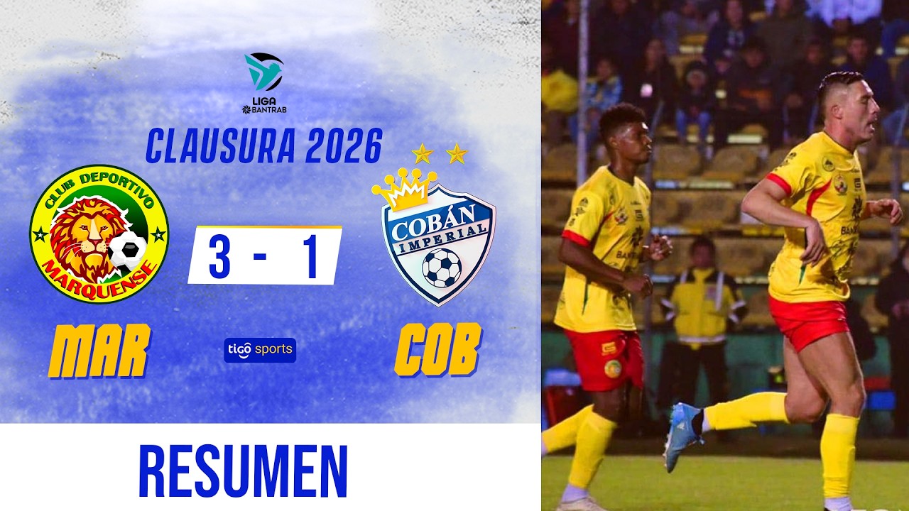 LOS LEONES RUGEN EN CASA | Marquense 3-1 Cobán Imperial | Resumen Completo
