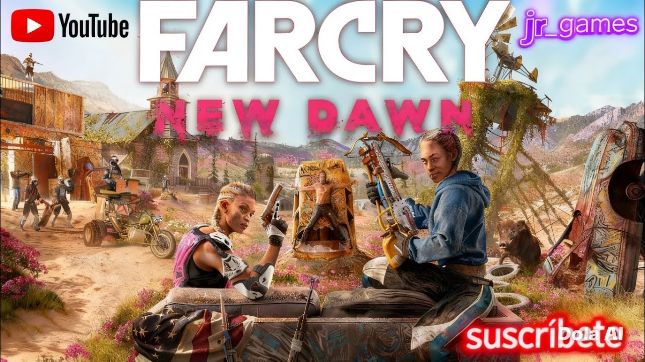 FARCRY NEW DAWN  💯👌💯🔥🎮PS4   apoyame  suscribiendote