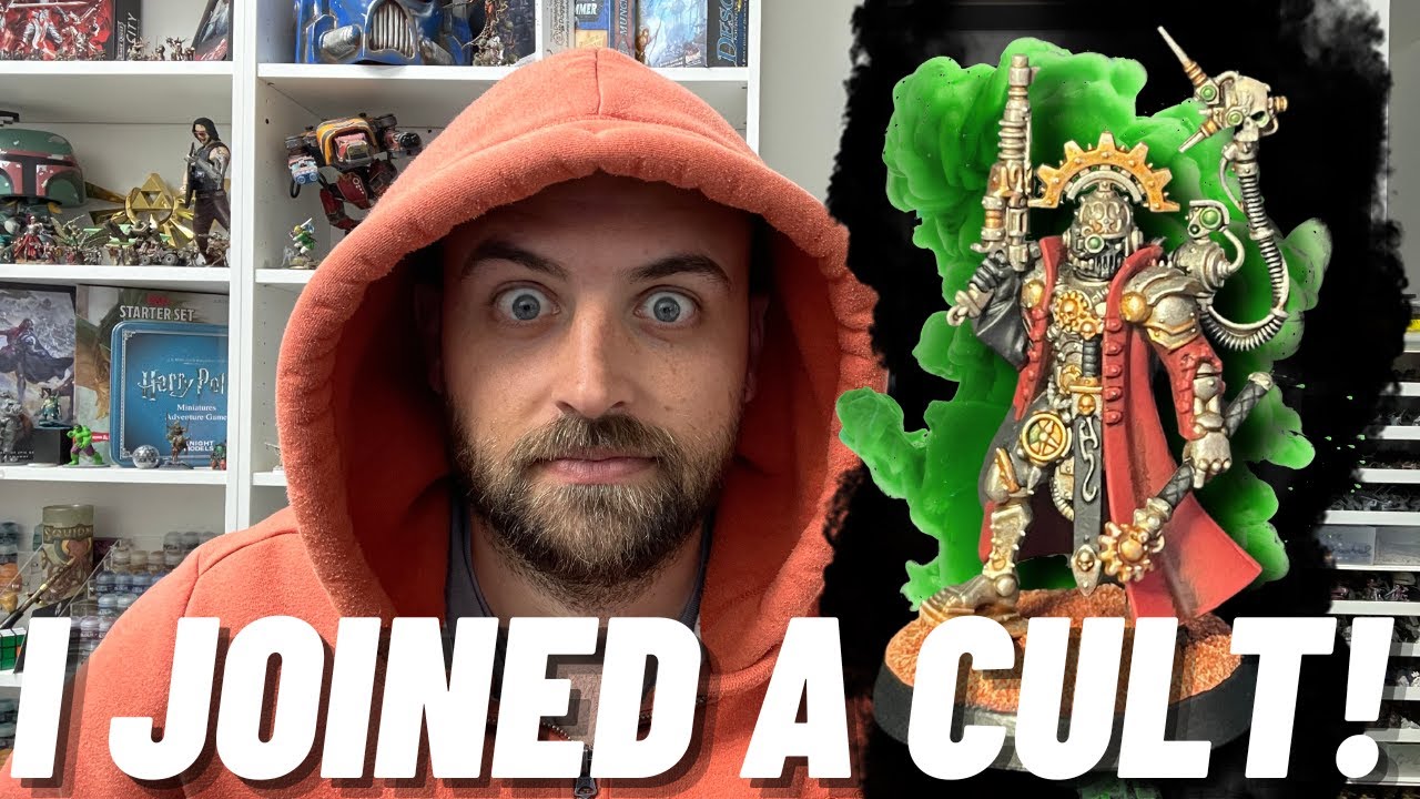 How to paint Adeptus Mechanicus Skitarii Marshal! Quick and Easy tutorial!