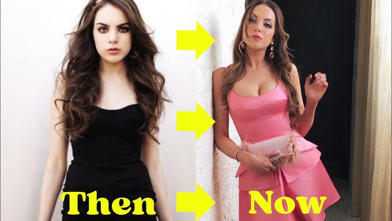 Elizabeth Gillies - Then & Now