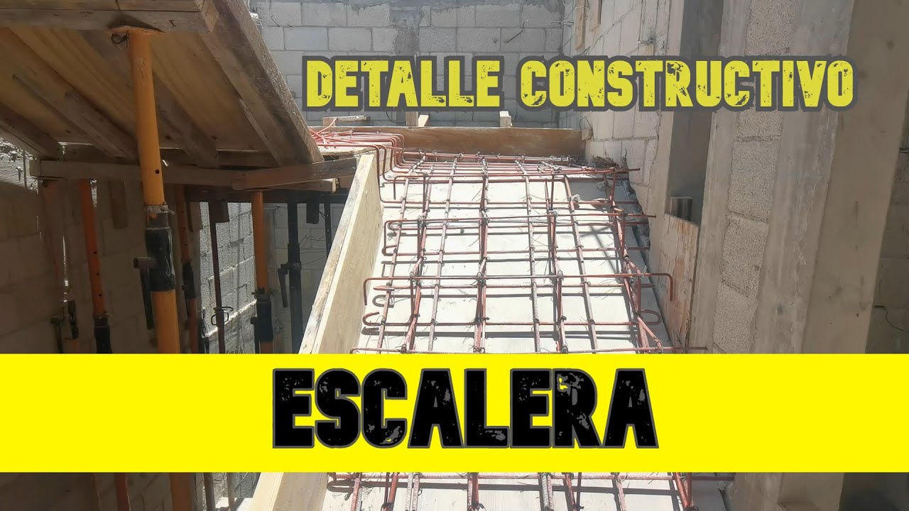 COMO HACER UNA ESCALERA // DETALLE CONSTRUCTIVO #escaleras  #construccion  #alba&ntilde;ileria