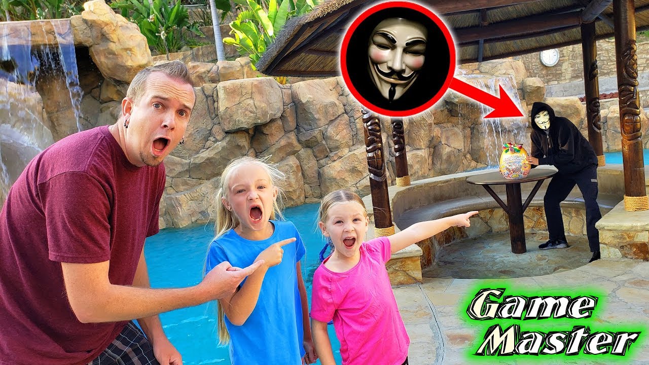 Game Master Caught Leaving New Big Bow Rainbocorns at Our House!