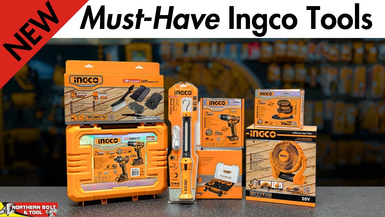 Discover New Essential Tools From Ingco
