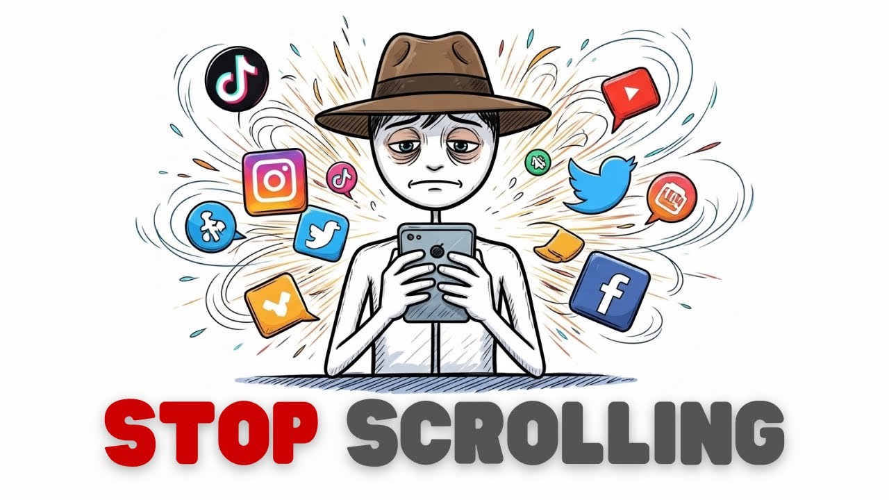 How to actually stop scrolling (no bs guide)