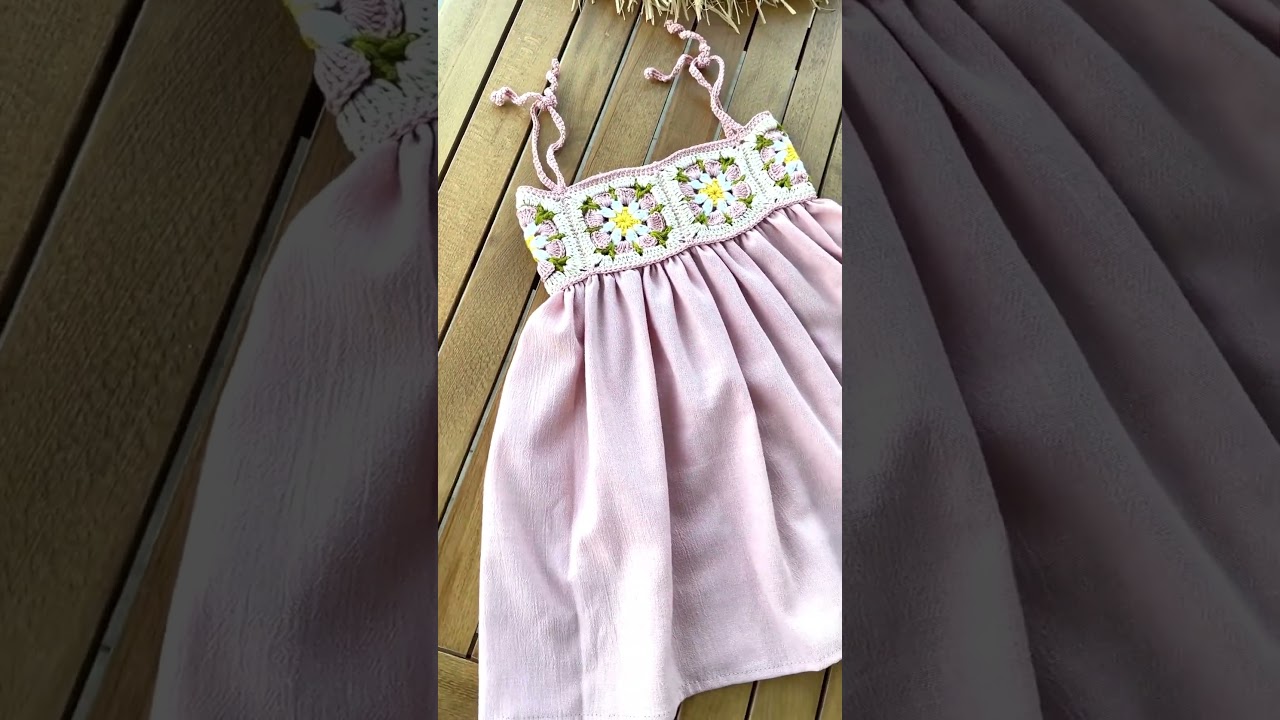 Handmade Double-layered Pink Silk Dress!