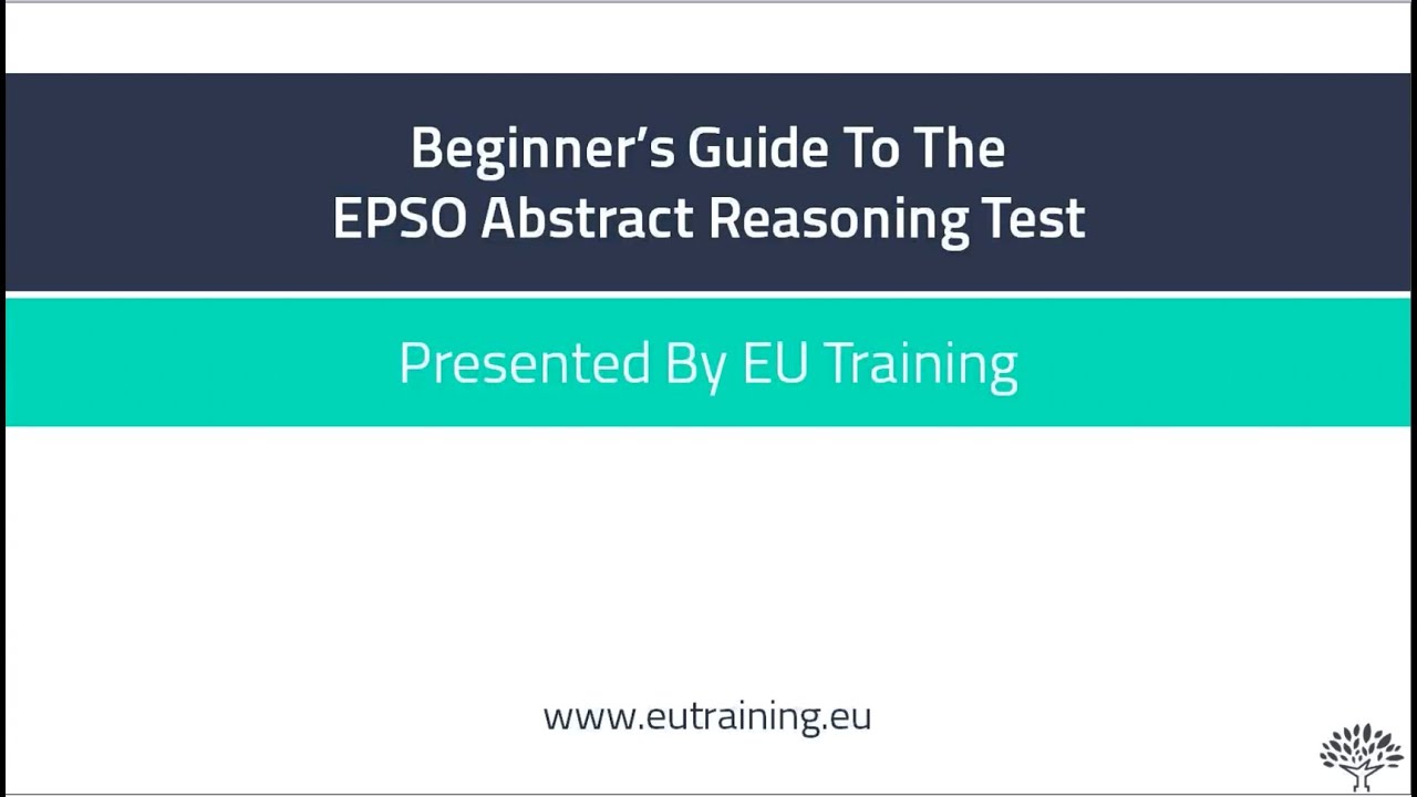 Beginner’s Guide To The EPSO Abstract Reasoning Test