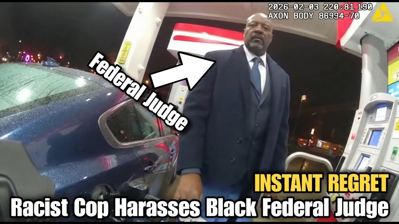 Racist Cop Harasses Black Federal Judge at Gas Pump&hellip; INSTANT REGRET
