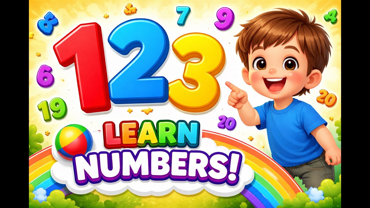Learn Numbers 1 to 20 for Kids | Learn Counting for Toddlers & Preschoolers   #premiercreativity