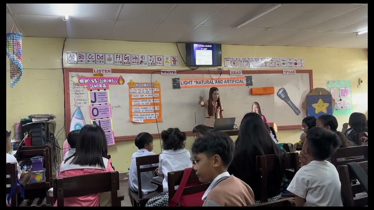FINAL TEACHING DEMONSTRATION IN SCIENCE