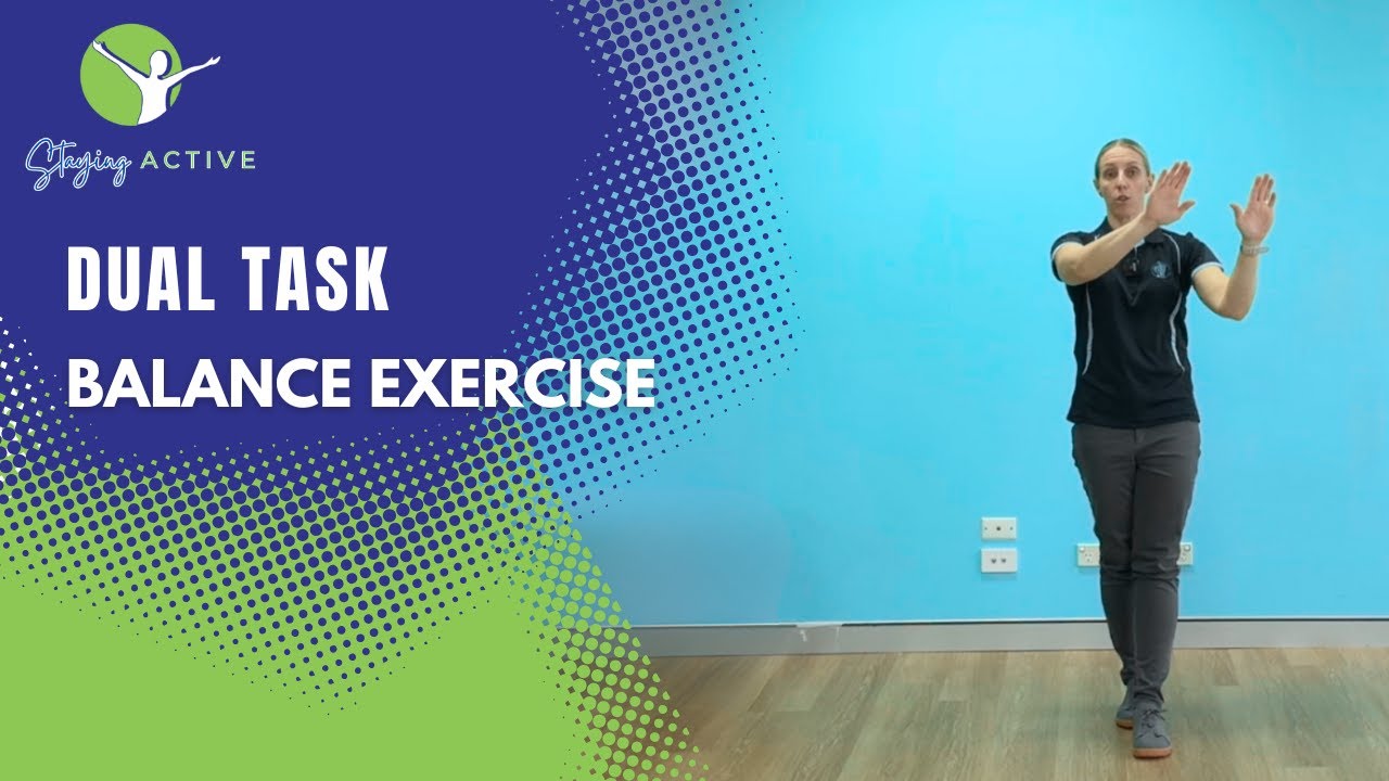 Dual task balance exercise