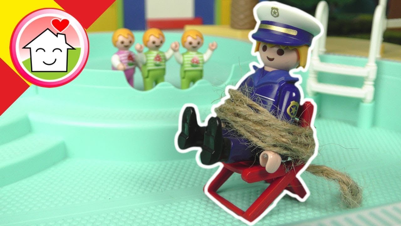 Playmobil policia en español El comisario Overbeck - ¿Qué ha pasado? - La Familia Hauser