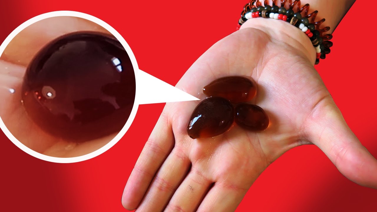 Faire des bulles comestibles de coca-cola