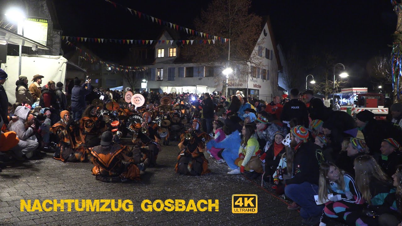 Fasnet Umzug in Gosbach, Nachtumzug Teil1