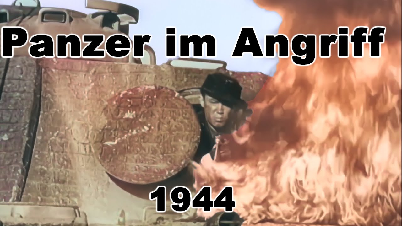 Panzer im Angriff - Zerschlagen feindlicher Panzernahbekämpfer 1944 German tank tactics